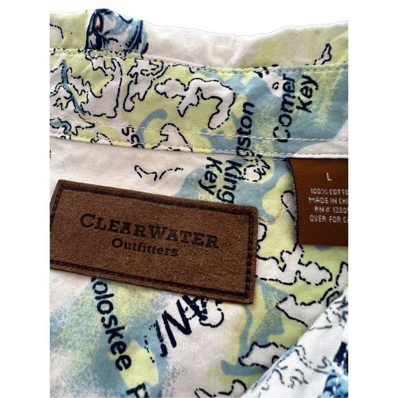 Clearwater Outfitters Wahoo Fishing Bubbles Hawaiian Shirt All Over Printed  siz - Picture 9 of 9